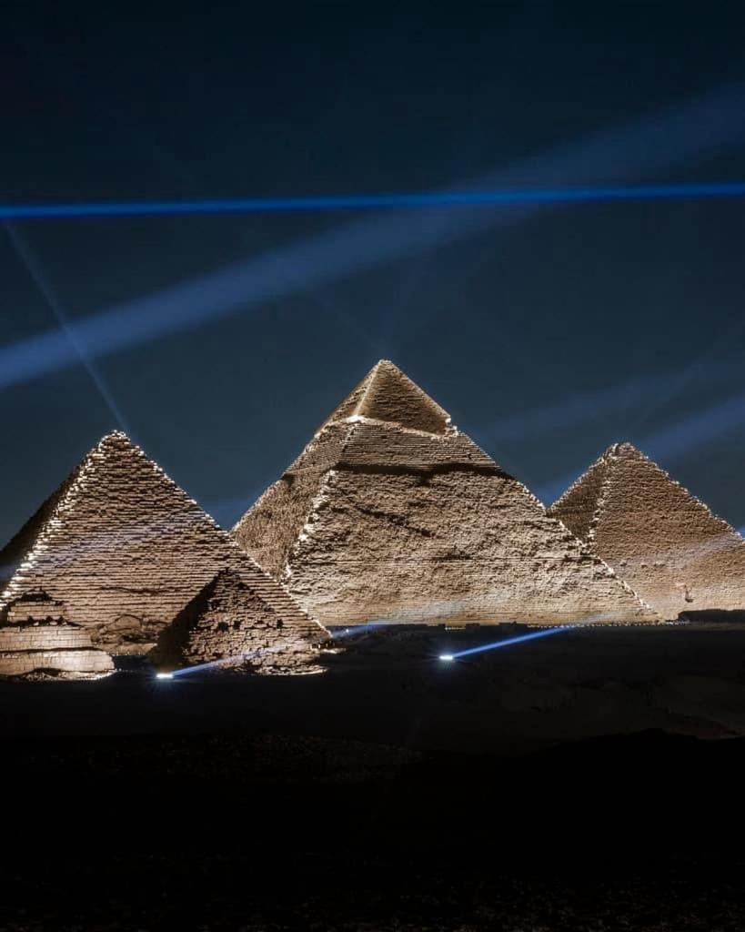 Momen Pyramids Inn Kafrat al Jabal Luaran gambar