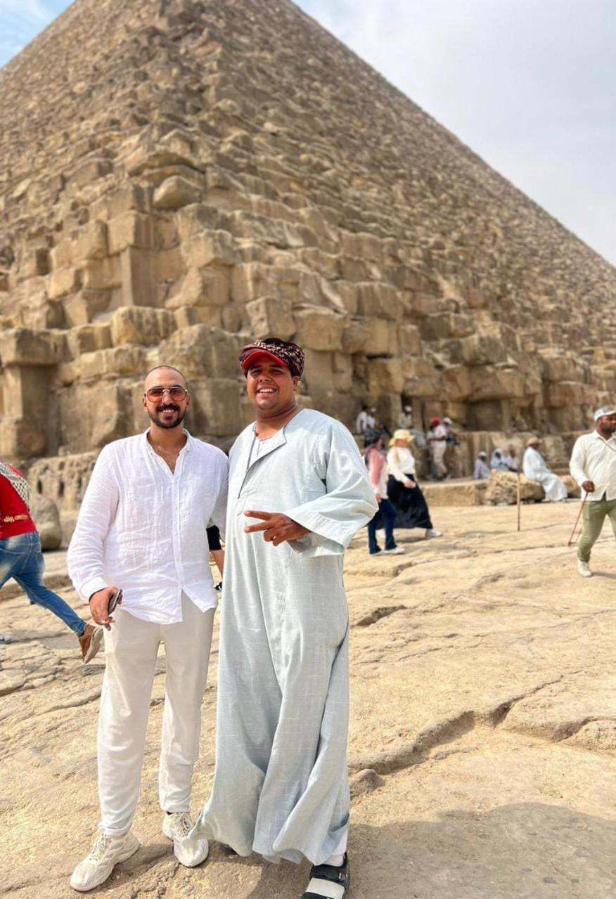 Momen Pyramids Inn Kafrat al Jabal Luaran gambar